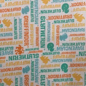 Joann's Fabric Harry Potter Houses print 36x44 inches (K16)